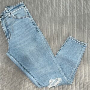 Abercrombie & Fitch Super Skinny Ankle High Rise Curve Love Jeans